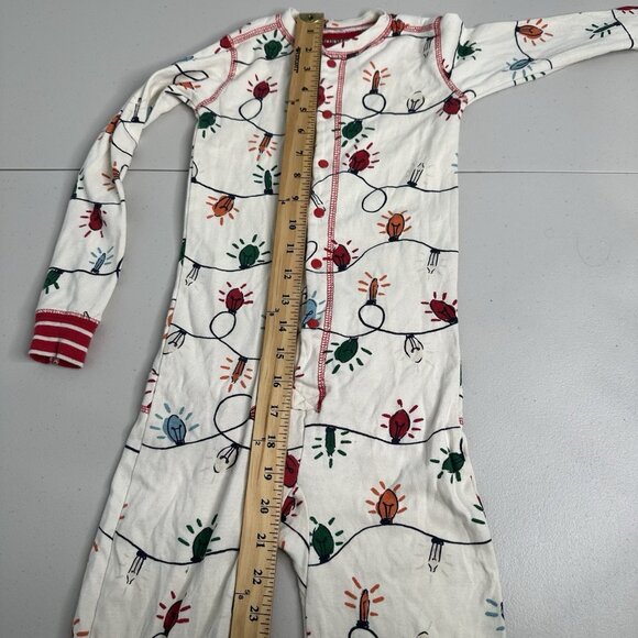 Little Blue House Christmas Pajamas Kids Size 6 Merry and Bright Bum Lights - Picture 6 of 8